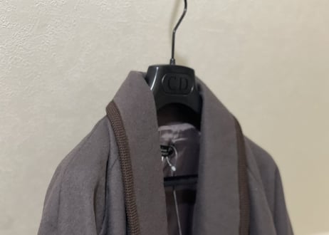 christian dior cashmere woo coat dead stock