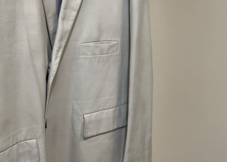 jilsander by rafsimons leather jacket