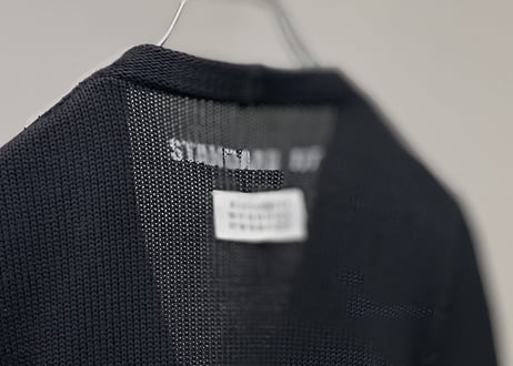 mm6 maison margiela reversible cardigan