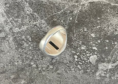 maison margiela signet ring