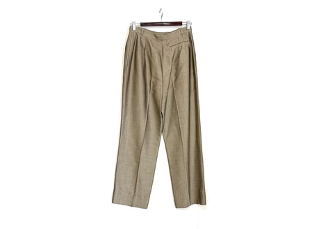 hermes silk trousers