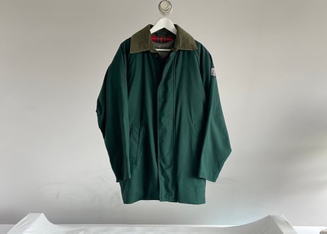 vintage moncler green down jacket