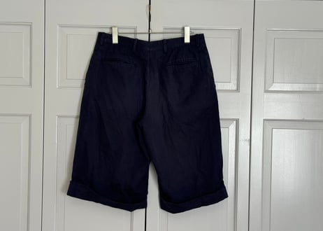 balenciaga wide tack shorts