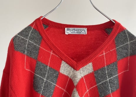 burberry over size argail knit