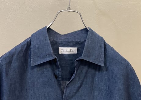 christian dior linen shirt