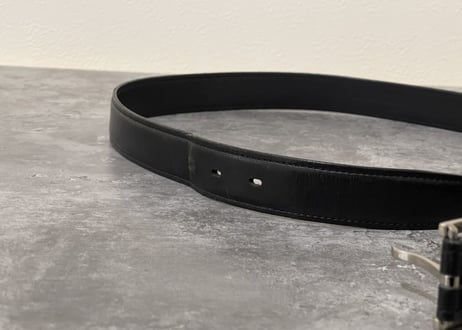 burberry leathear belt #1