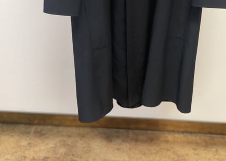 yohji yamamoto over size long coat dead stock