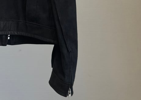 maison margiela leahter double jacket dead stock