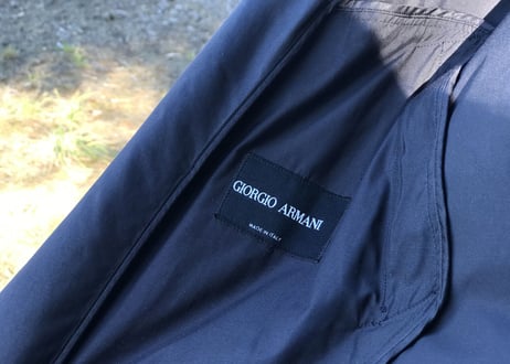 2018ss giorgio armani long coat