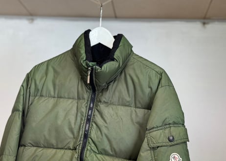 vintage moncler down jacket "茶タグ"