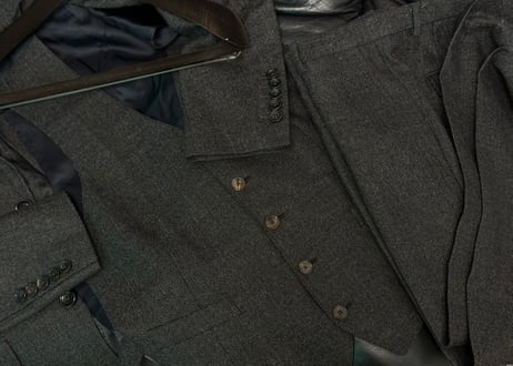 gucci set up suit dead stock