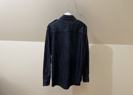 maison margiela 2014aw denim shirt jacket