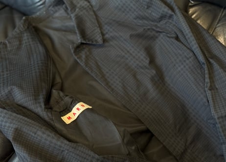 marni gabardine spring coat