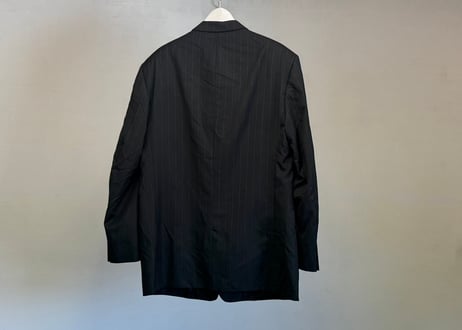 yves saint laurent stripe tailored jacket