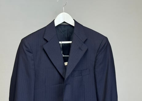 salvatore ferragamo stripe set up suit
