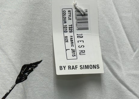 rafsimons tops dead stock