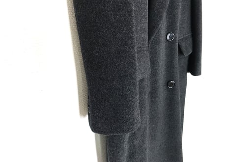80-90s yves saint laurent  double chesterfield coat