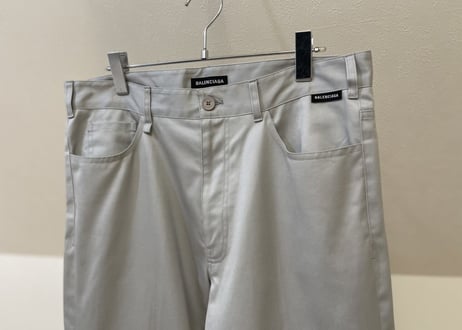 balenciaga 2020ss flare pants deas stock