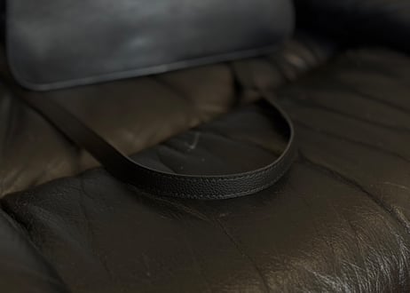 celine leather shoulder bag