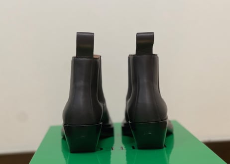 bottega veneta 2020aw heel boots dead stock 42 dark brown