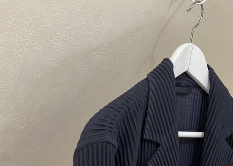 homme plisse issey miyake 2022aw tailed pleats coat