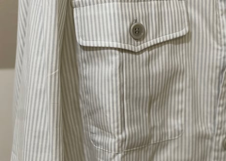 dries van noten 2021ss safari shirt dead stock