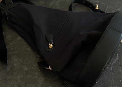 loewe "anton" bag nylon × leather