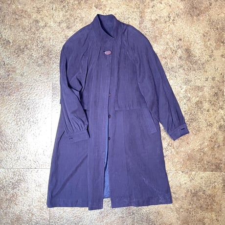 80s suede purple coat