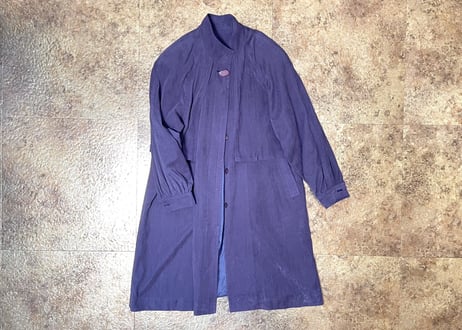 80s suede purple coat