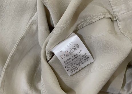 celine silk shirt