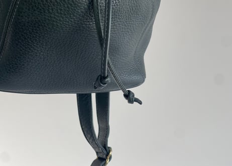 old coach leather bag green