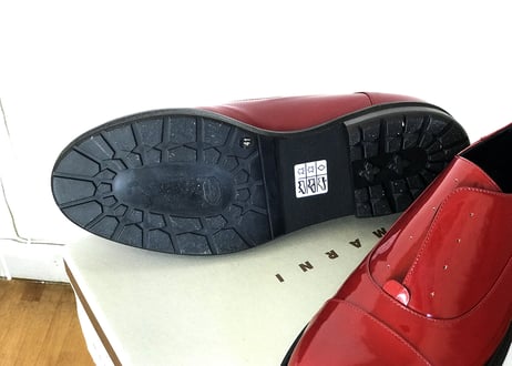 2019aw marni leather shose dead stock