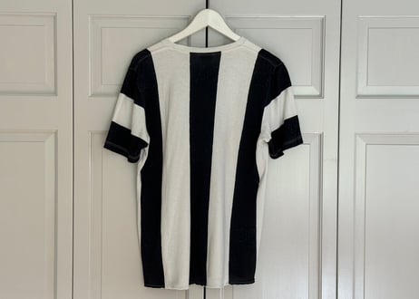 saint laurent 2020ss stripe rogo tops