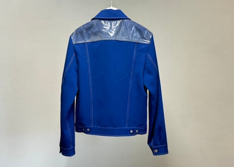 maison margiela jacket blue