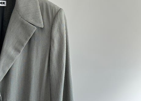 jilsander set up suit gray