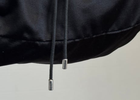 maison margiela leather silk shoulder bag