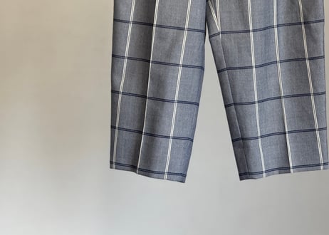 neat tack wide trousers