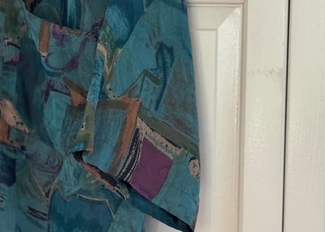 70-80s dior silk shirt