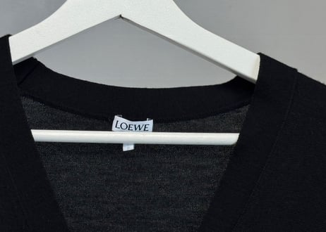 loewe 2024ss anagram cardigan dead stock