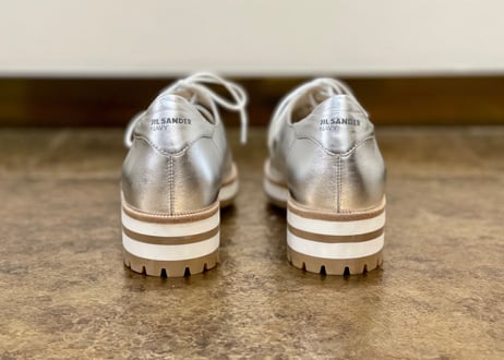 jilsander navy 2019ss leather shose 41 dead stock