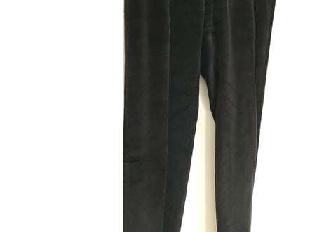 yves saint laurent rive gauche velvet set up suit