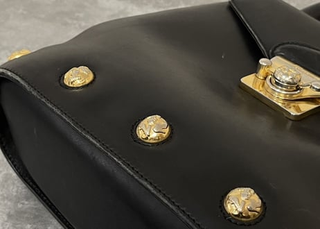 salvatore ferragamo leather bag