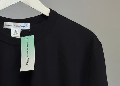 comme des garsons shirt logo tops dead stock L