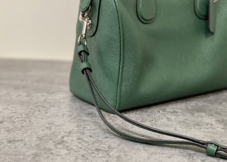 coach mini bag green