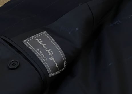 salvatore ferragamo super 150s wool set up suit