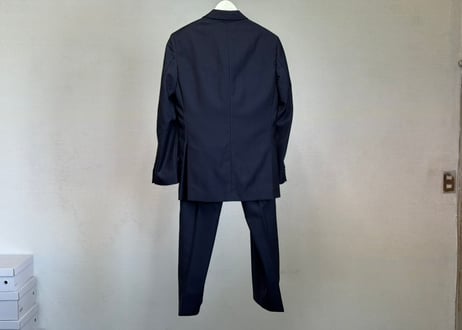 salvatore ferragamo stripe set up suit