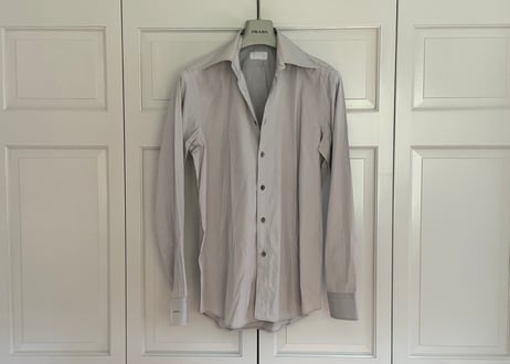 90-00s prada over size shirt