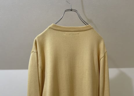 lanvin yellow knit