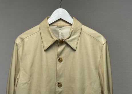 salvatore ferragamo leather jacket