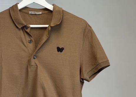 bottega veneta by "thomas meier" butterfly polo shirt